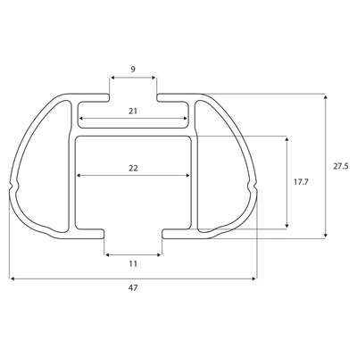 Dachträger F.LLI Menabo Sherman 134 Cm 7 Dachträger F.LLI Menabo Sherman 134 Cm – Bild 5