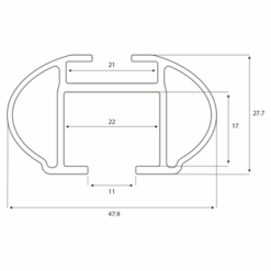 Dachträger F.LLI Menabo Tiger 135 Cm -Shop Für Rahmenausrüstung 1600x1600 165789 1600x1600 v4