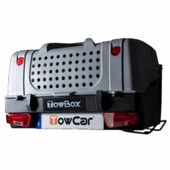 Transportbox Für Anhängerkupplung TowBox V1 Dog Grau