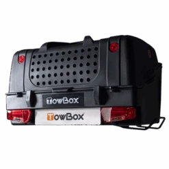 Transportbox Für Anhängerkupplung TowBox V1 Dog Schwarz