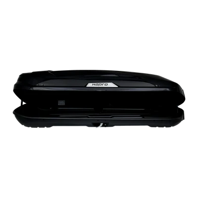 Dachbox Hapro Trivor 640 Black Metallic 4 Dachbox Hapro Trivor 640 Black Metallic – Bild 2