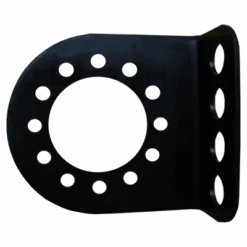 Uni Steckdosenhalter Metall Kurze Ausführung